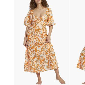 Billabong Paradise Cove 2 Cotton Midi Dress